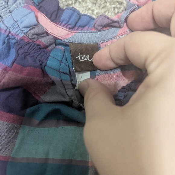 Tea Collection Colorful Plaid Dress - Picture 3 of 3